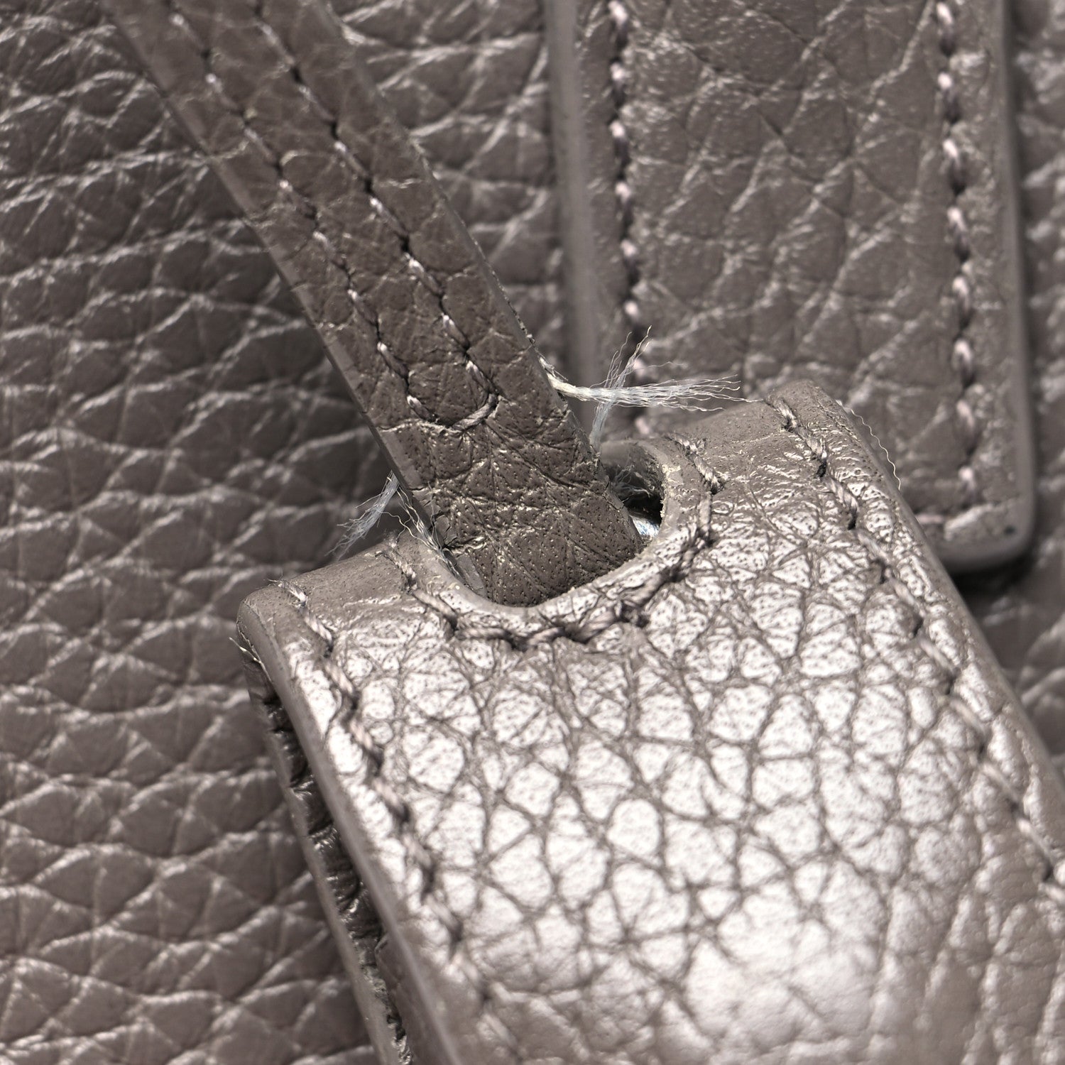 Saint Laurent Grained Calfskin Nano Sac De Jour Fog 17 of 17