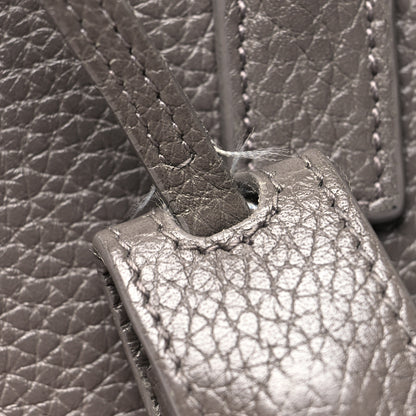 Saint Laurent Grained Calfskin Nano Sac De Jour Fog 17 of 17