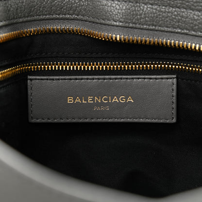 Balenciaga Chevre Gold Metallic Edge Hardware City Gris Acier 6 of 9