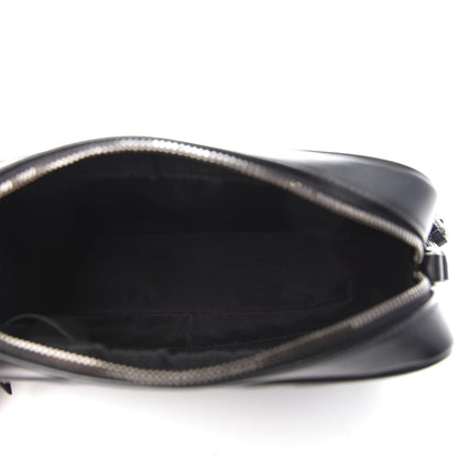 Saint Laurent Calfskin Matelasse Monogram Lou Camera Bag Black 5 of 10