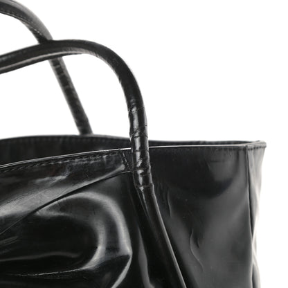 Valentino Garavani Patent Lacca Bow Tote Black 11 of 15