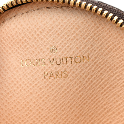 Louis Vuitton Monogram Multi Pochette Accessories Round Coin Purse 6 of 9