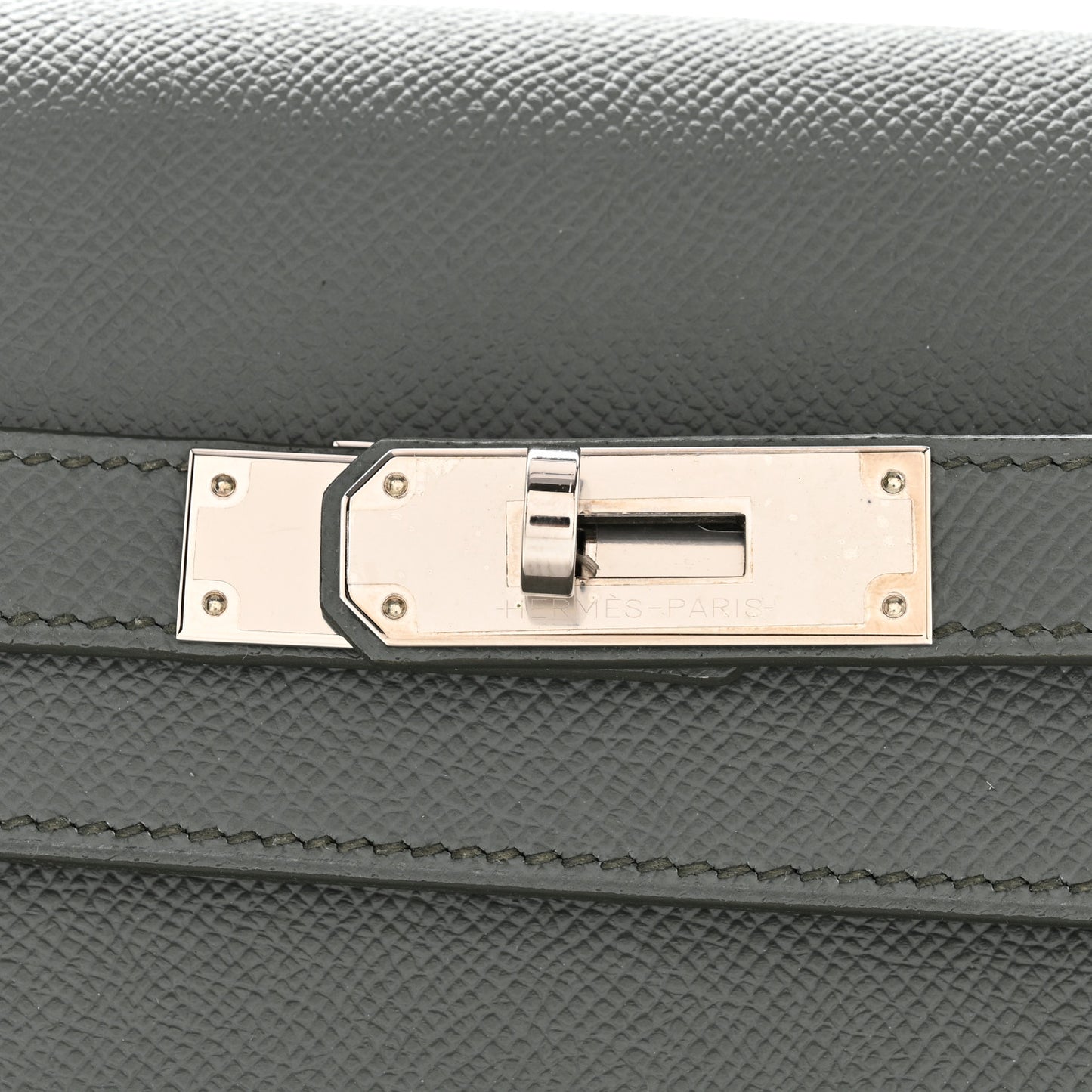 Epsom Kelly Depeches 25 Pouch Vert Amande