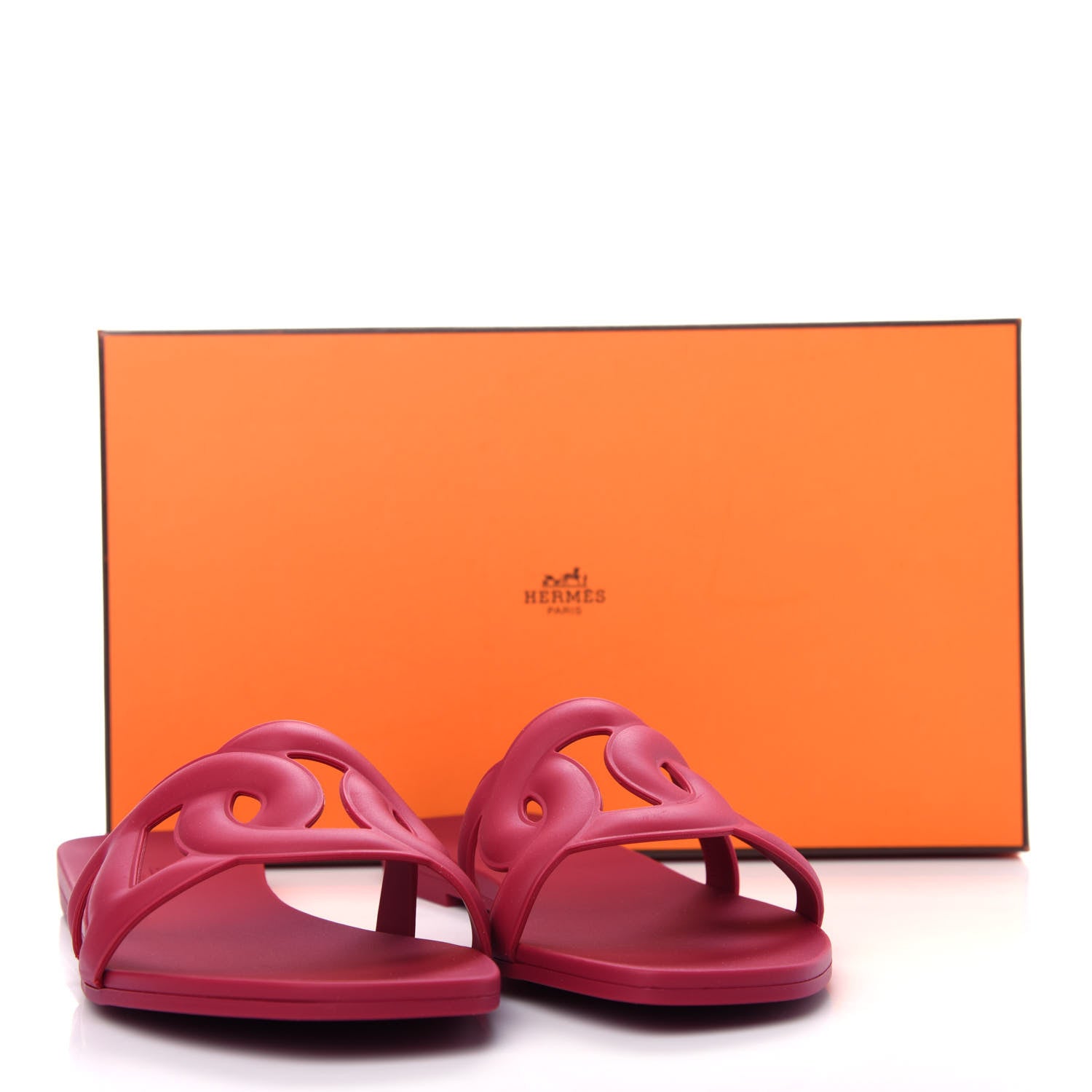 Hermes Rubber Aloha Sandals 36 Rose Baie 11 of 11