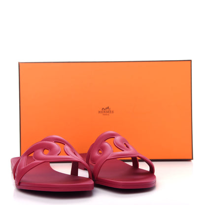 Hermes Rubber Aloha Sandals 36 Rose Baie 11 of 11