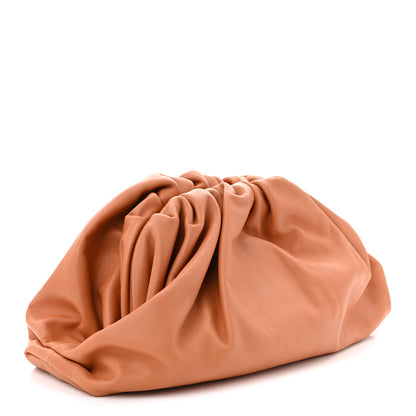Bottega Veneta Smooth Butter Calf The Pouch Oversized Clutch Clay 3 of 10