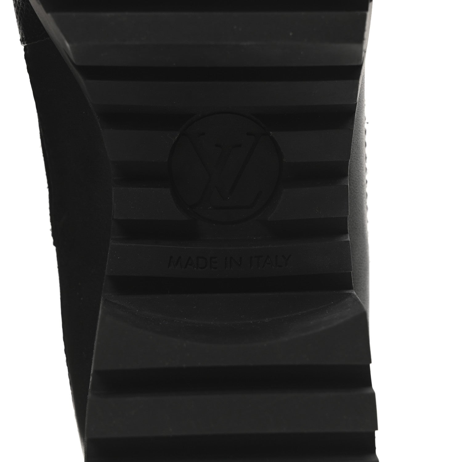 Louis Vuitton Suede Calfskin Jacquard Since 1854 Laureate Platform Desert Boots 38 Black 7 of 8