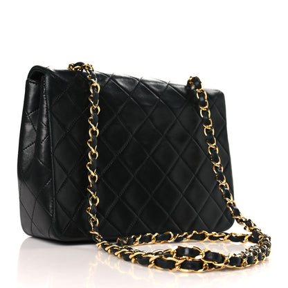 Chanel Lambskin Quilted Mini Square Flap Black 3 of 9