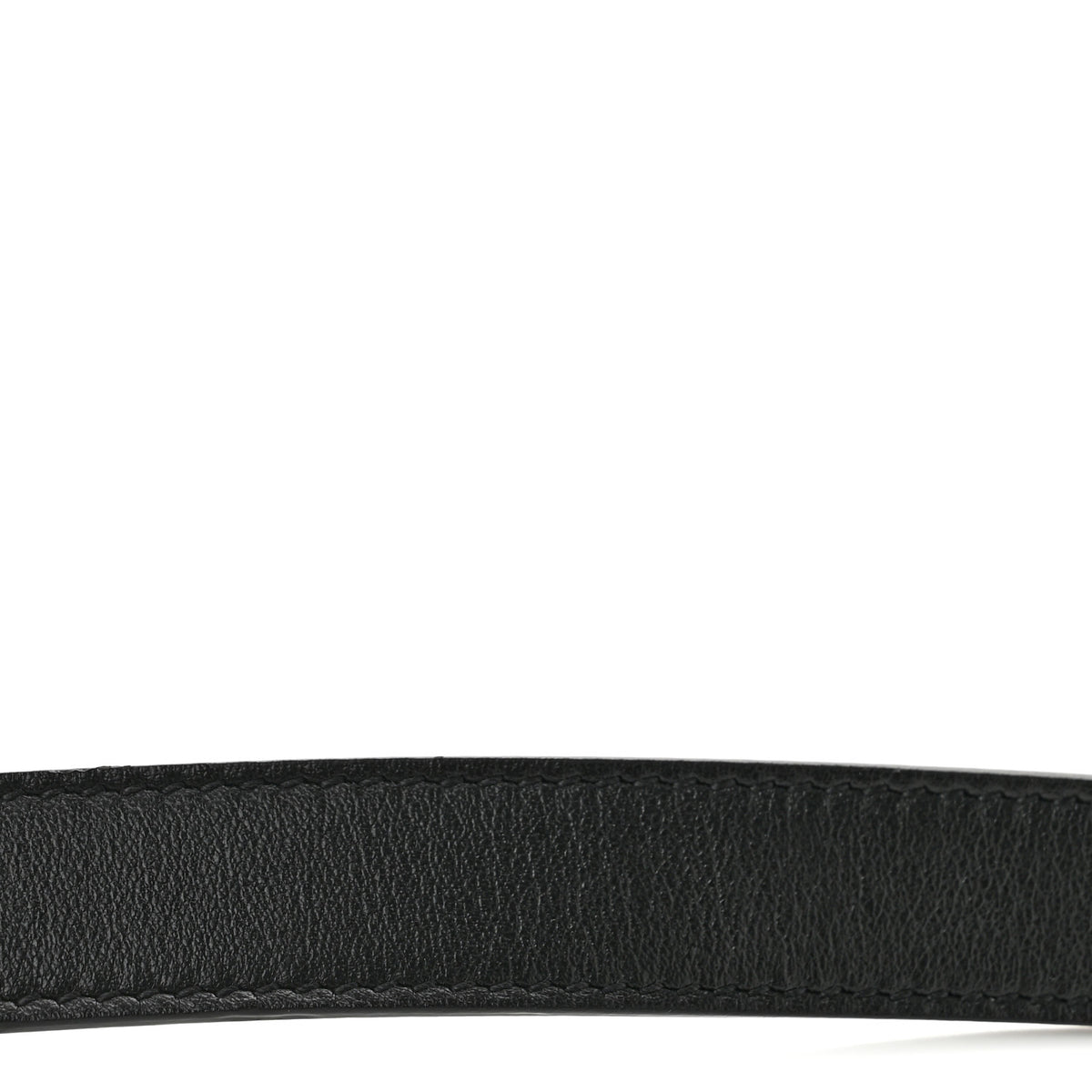 Plutone Calfskin Palladium Double G 20mm Belt 100 40 Black