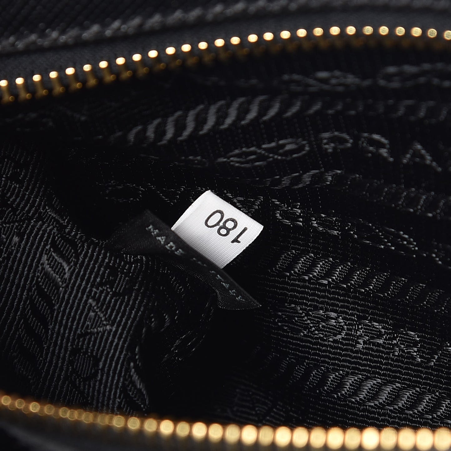 Saffiano Lux Bowler Black Cammeo