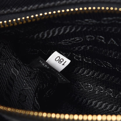 Prada Saffiano Lux Bowler Black Cammeo 8 of 10