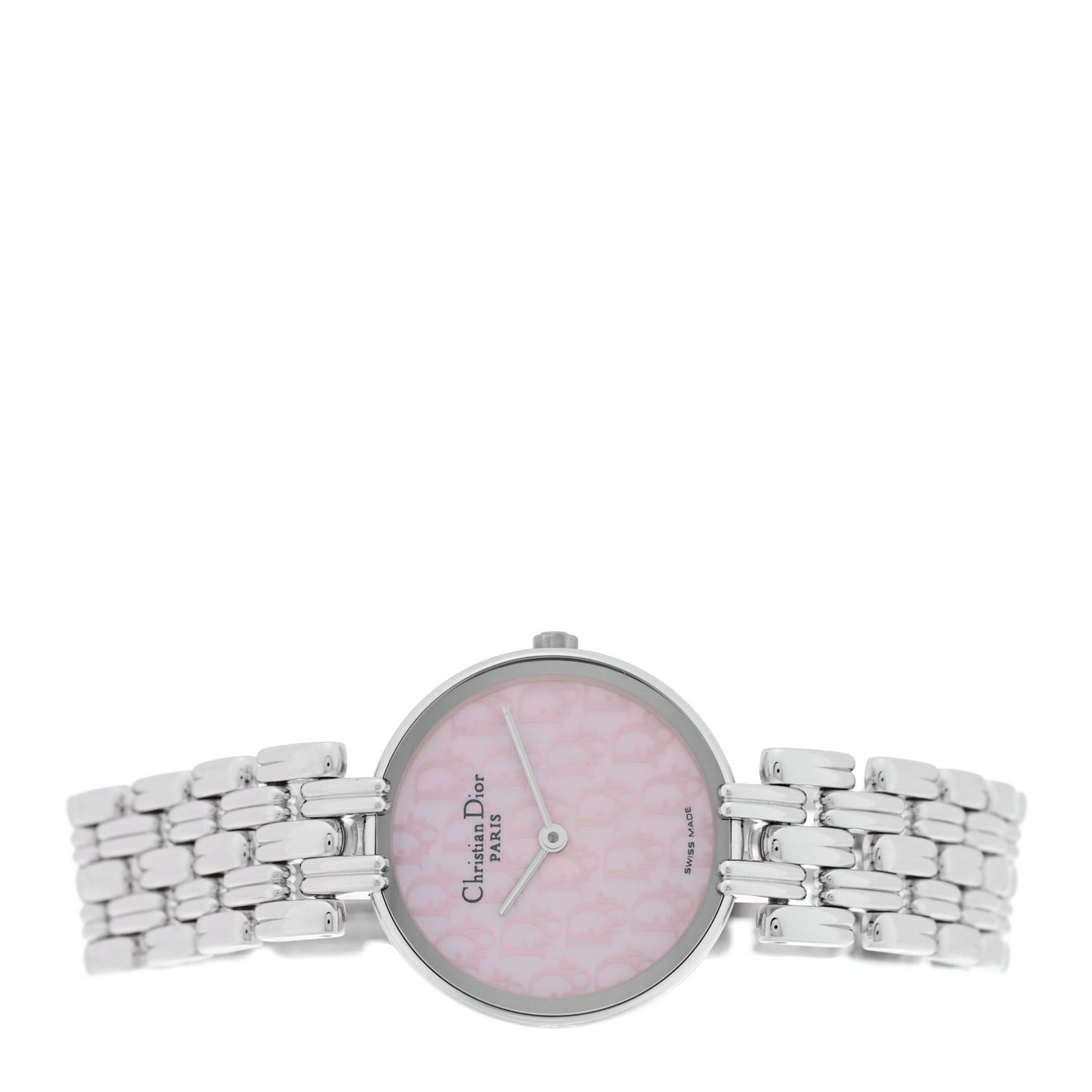 Stainless Steel Pink Mother of Pearl 25mm Bagheera Quartz Watch
