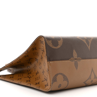 Louis Vuitton Reverse Monogram Giant Onthego MM 9 of 20