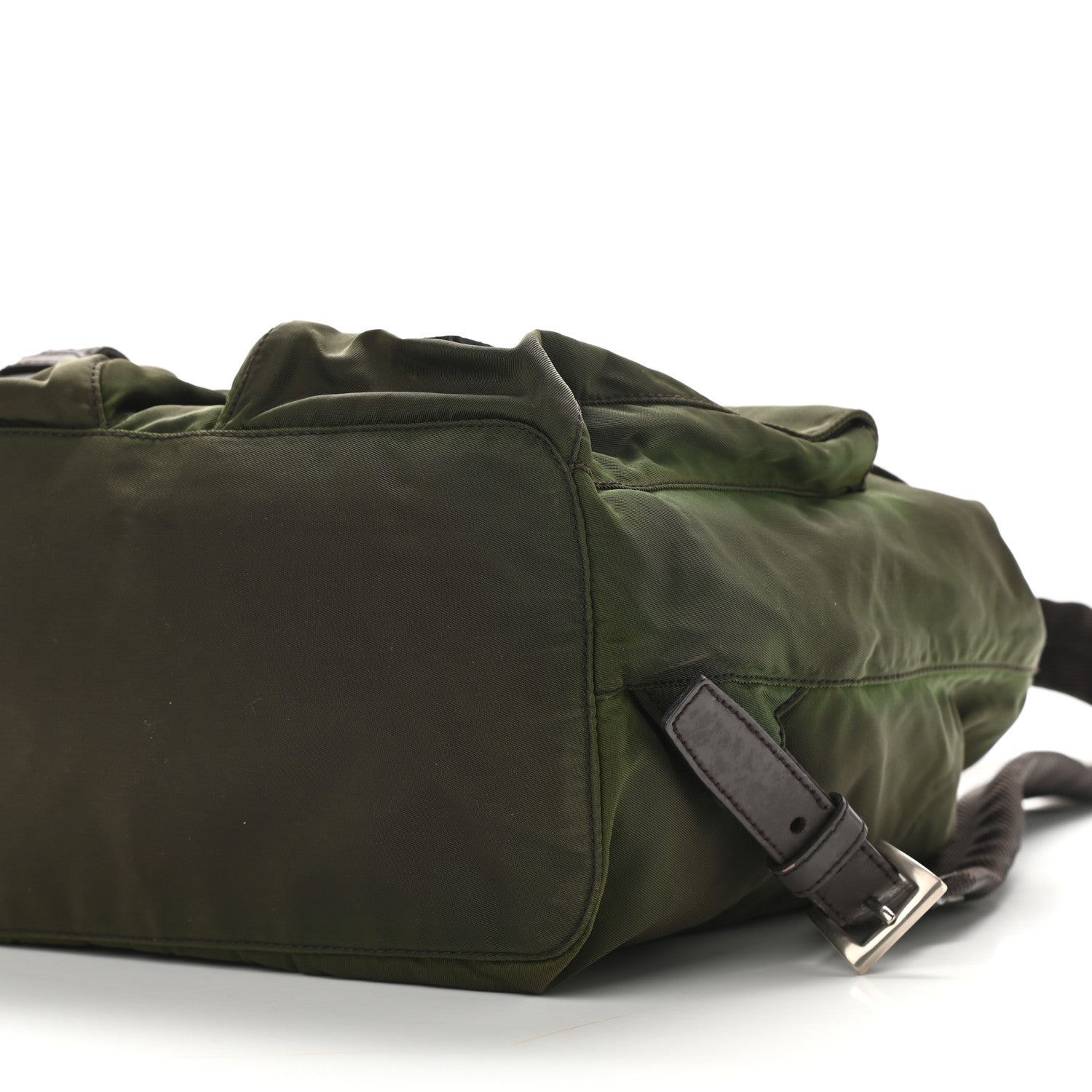 Prada Nylon Vela Backpack Green 6 of 9