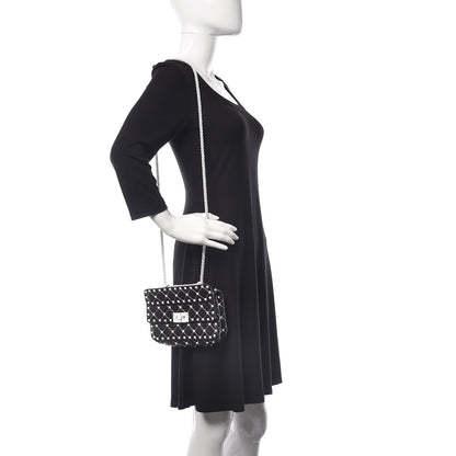 Valentino Garavani Lambskin Small Free Rockstud Spike Shoulder Bag Black 2 of 11