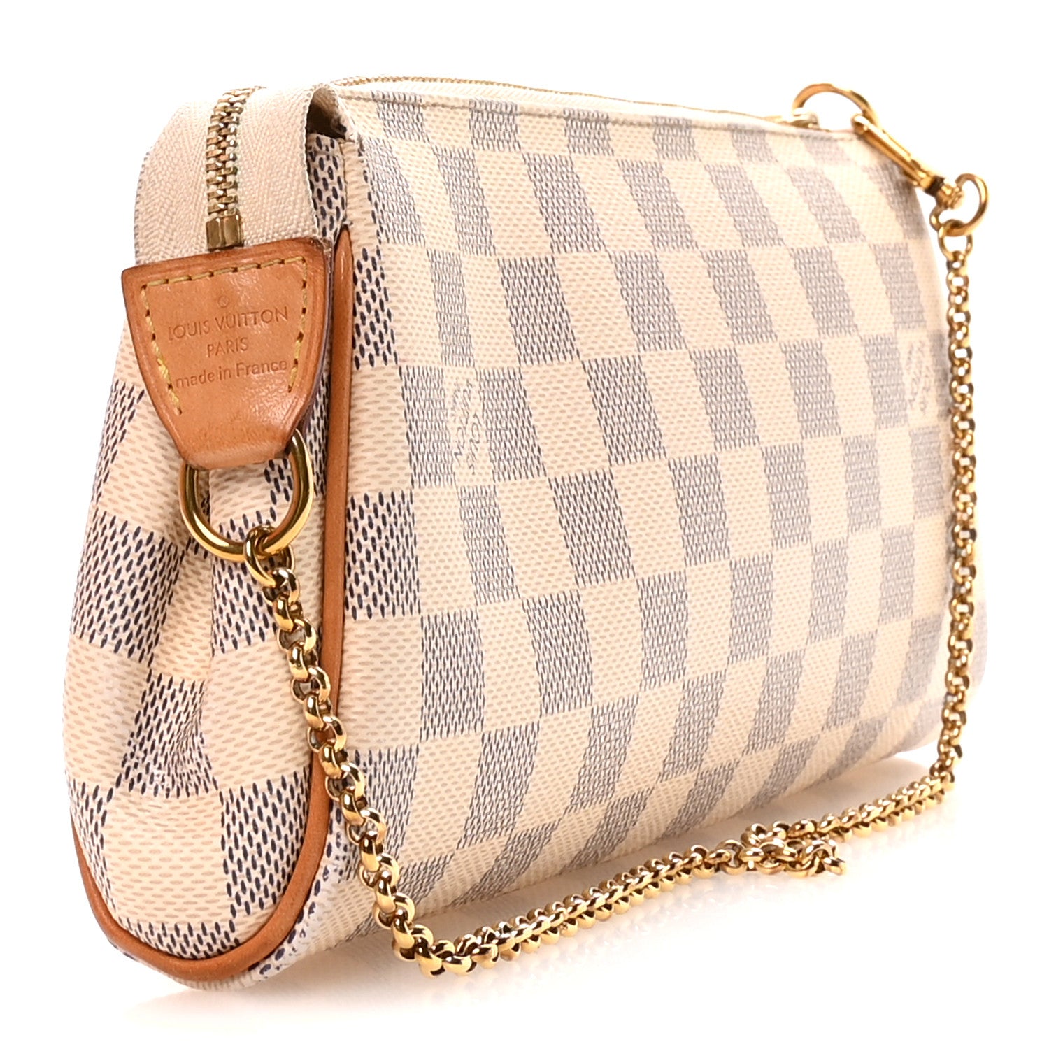 Louis Vuitton Damier Azur Eva Clutch 2 of 10