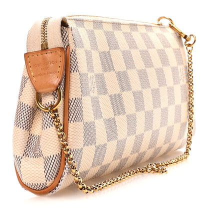 Louis Vuitton Damier Azur Eva Clutch 2 of 10