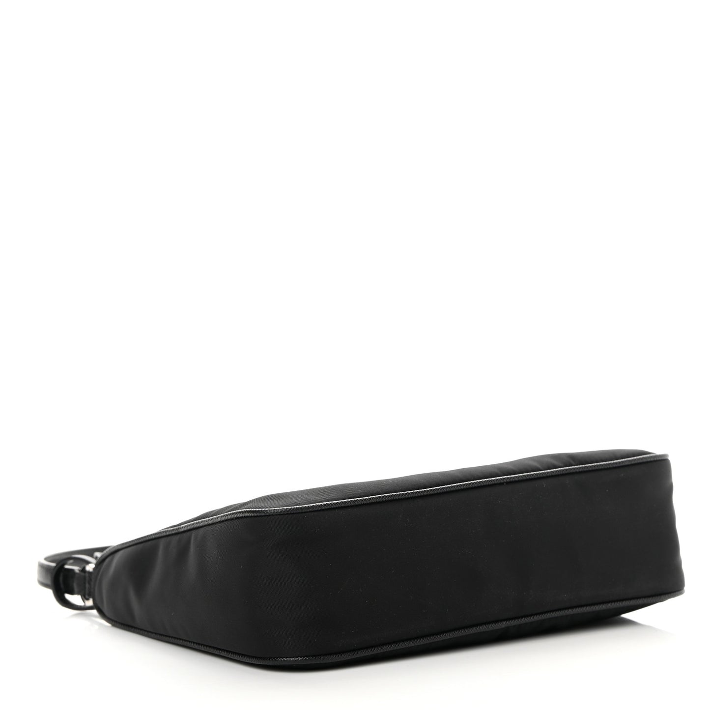 Tessuto Nylon Saffiano Mini Re-Edition 2005 Bag Black