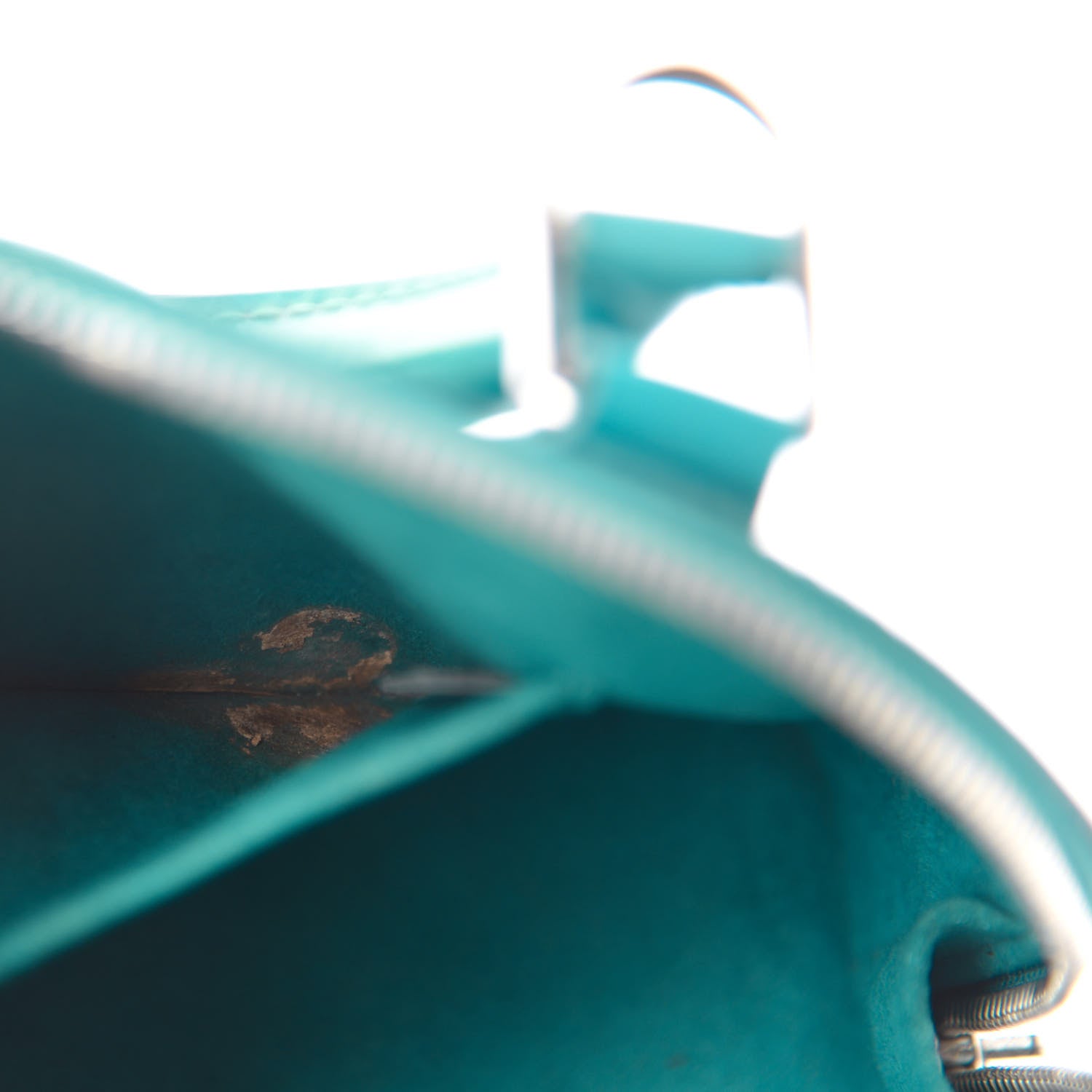 Louis Vuitton Epi Alma BB Cyan 8 of 10