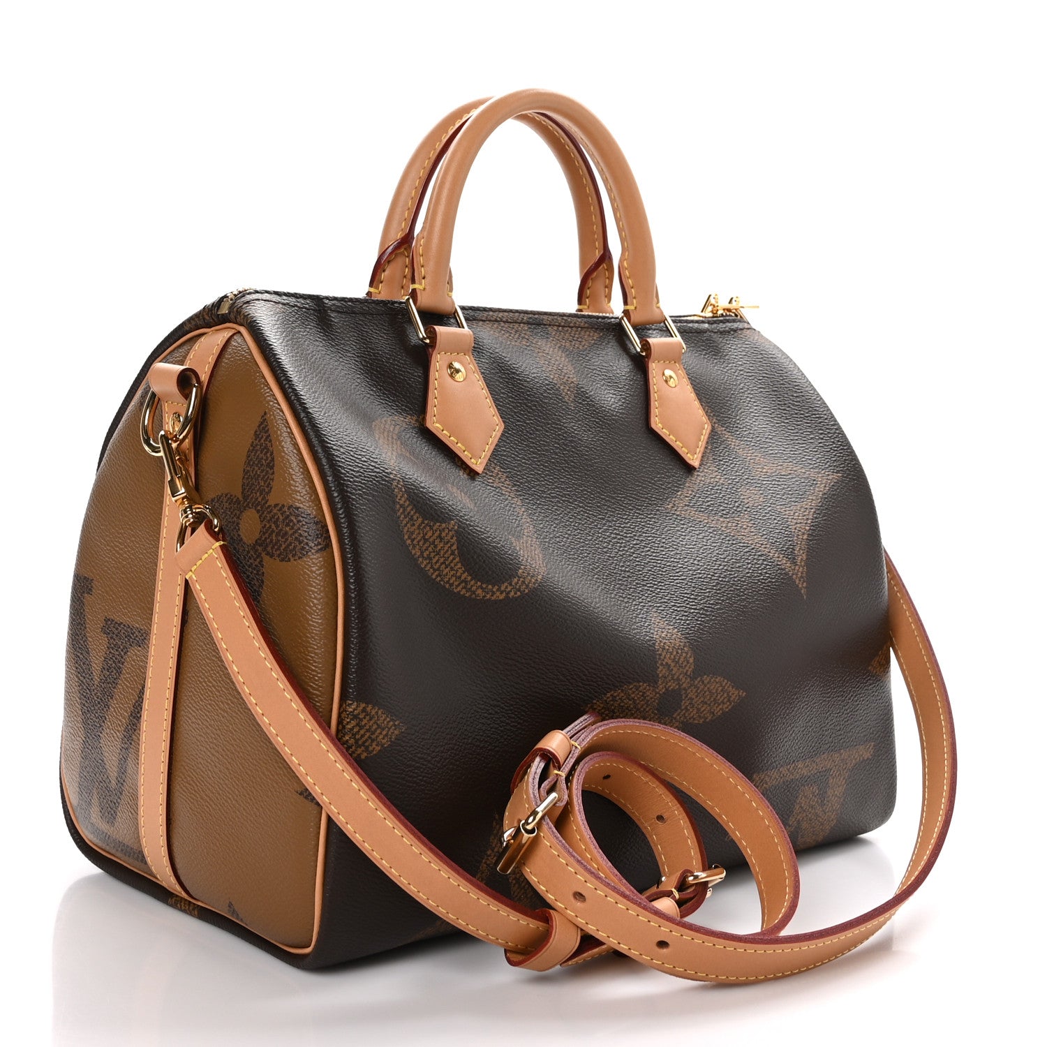 Louis Vuitton Reverse Monogram Giant Speedy Bandouliere 30 2 of 12