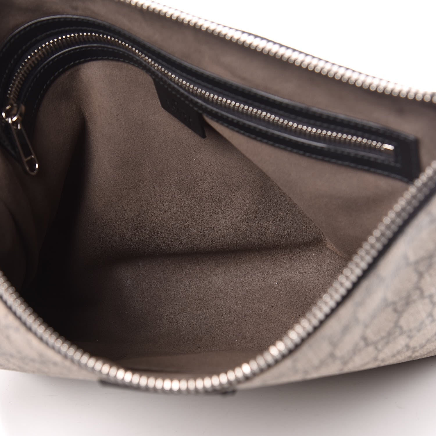 Gucci GG Supreme Monogram Mens Wristlet Black 5 of 12