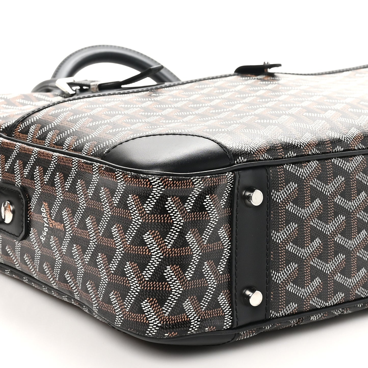 Goyardine Ambassade PM Briefcase Black