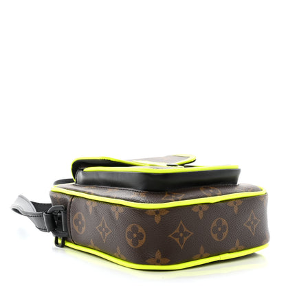 Louis Vuitton Monogram Macassar Christopher Wearable Wallet Fluorescent Yellow 4 of 9
