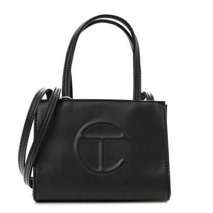 Telfar Vegan Leather Small Shopping Bag Black 1 of 10