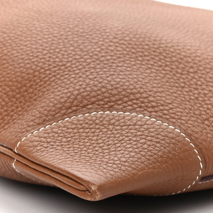 Hermes Taurillon Clemence Silkycity 33 Gold 7 of 8
