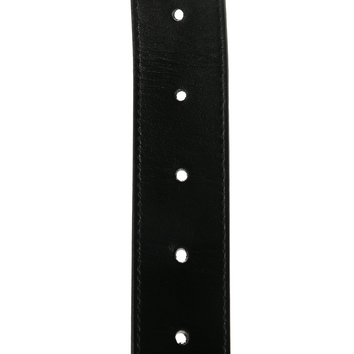 Gucci Plutone Calfskin Double G 30mm Belt 85 34 Black 4 of 5