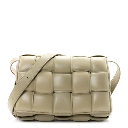 Bottega Veneta Nappa Maxi Intrecciato Padded Cassette Crossbody Bag Travertine 1 of 10