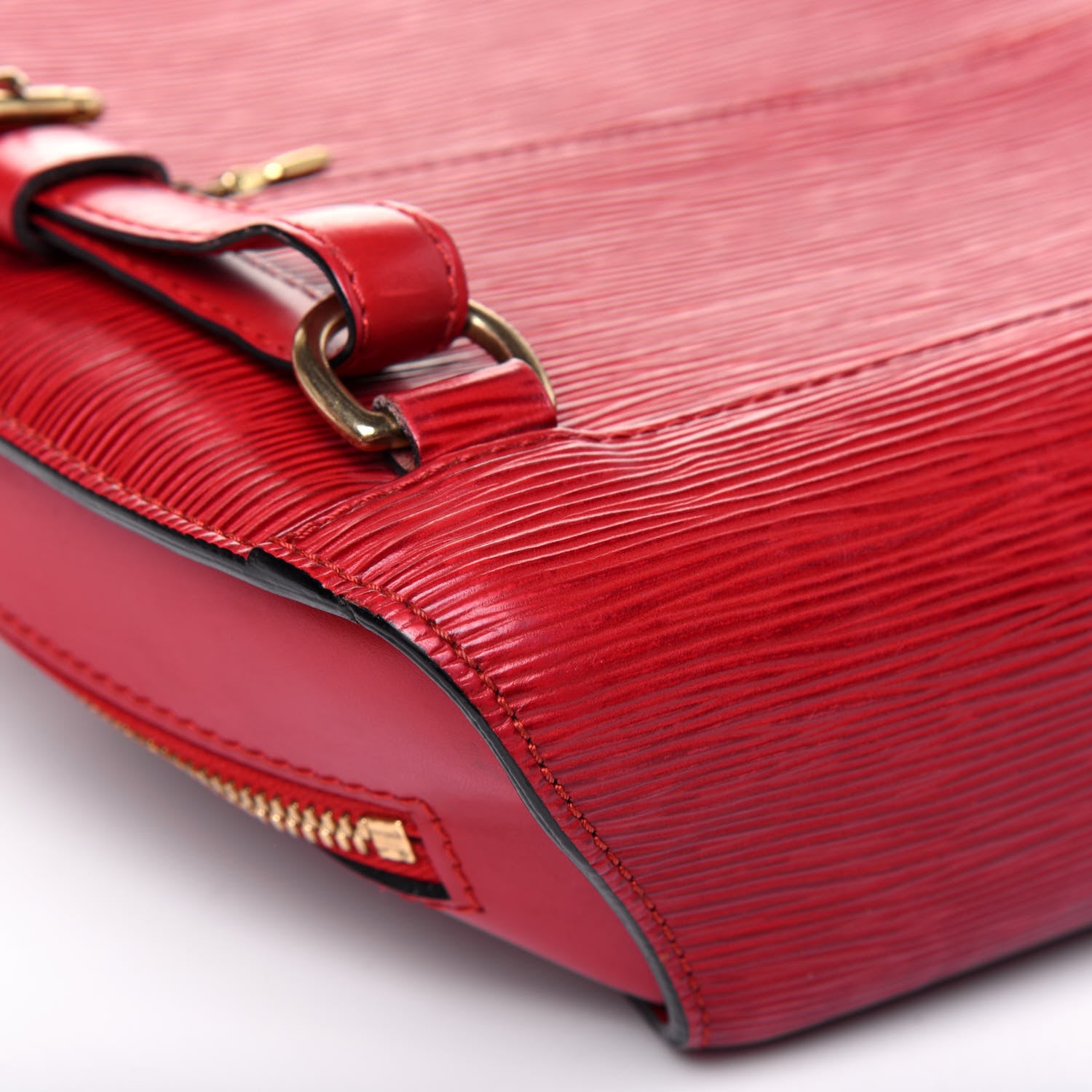 Louis Vuitton Epi Mabillon Backpack Castillan Red 11 of 23