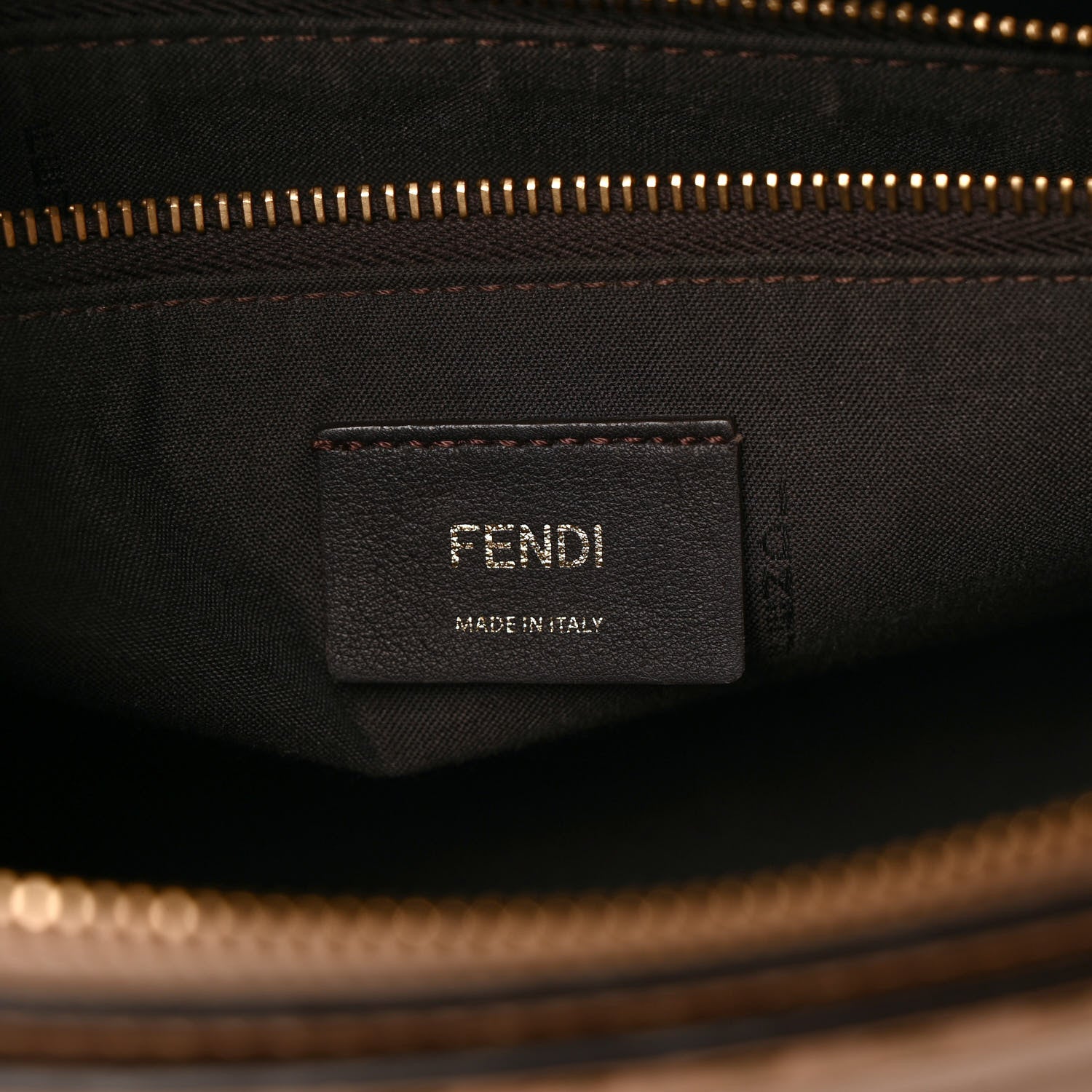 Fendi Vitello King Logo Embossed Medium By The Way Boston Bag Light Rose 6 of 13