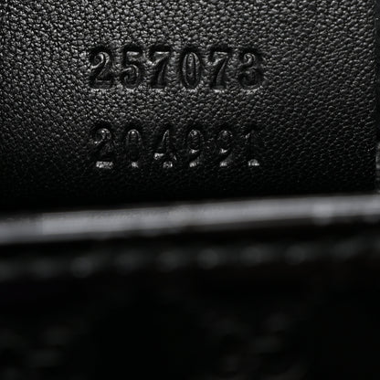 Gucci Patent Microguccissima Small Broadway Clutch Black 7 of 7