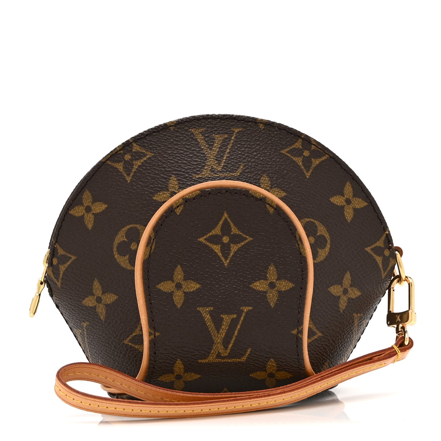 Monogram Mini Ellipse Wristlet Clutch