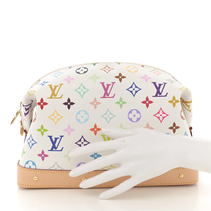 Louis Vuitton LV X TM Monogram Multicolor Cosmetic Pouch GM White 2 of 10