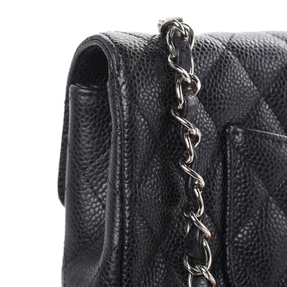 Chanel Caviar Quilted East West Flap Black 15 of 16