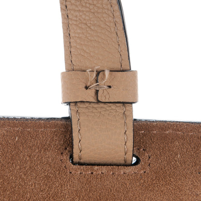 Marc Jacobs Calfskin Suede Large Waverly Satchel Camel 5 of 9