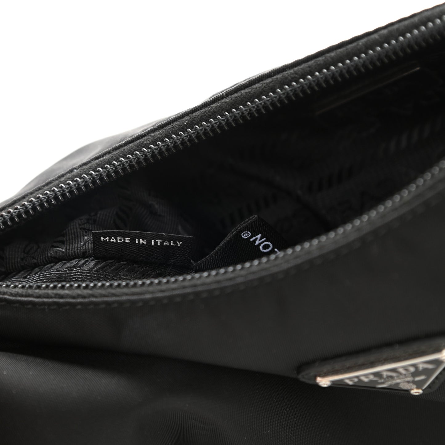 Tessuto Nylon Mini Re-Edition 2000 Bag Black