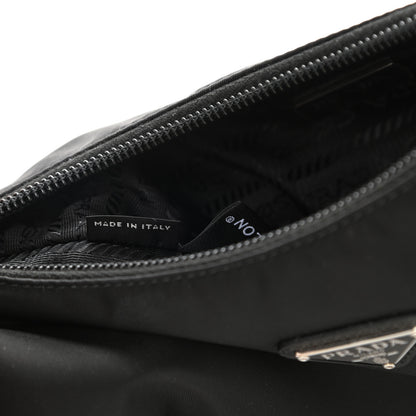 Prada Tessuto Nylon Mini Re-Edition 2000 Bag Black 7 of 9