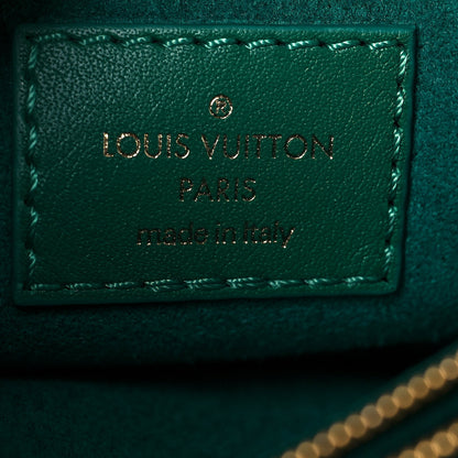 Louis Vuitton Calfskin New Wave Chain Bag MM NM Emerald 6 of 16