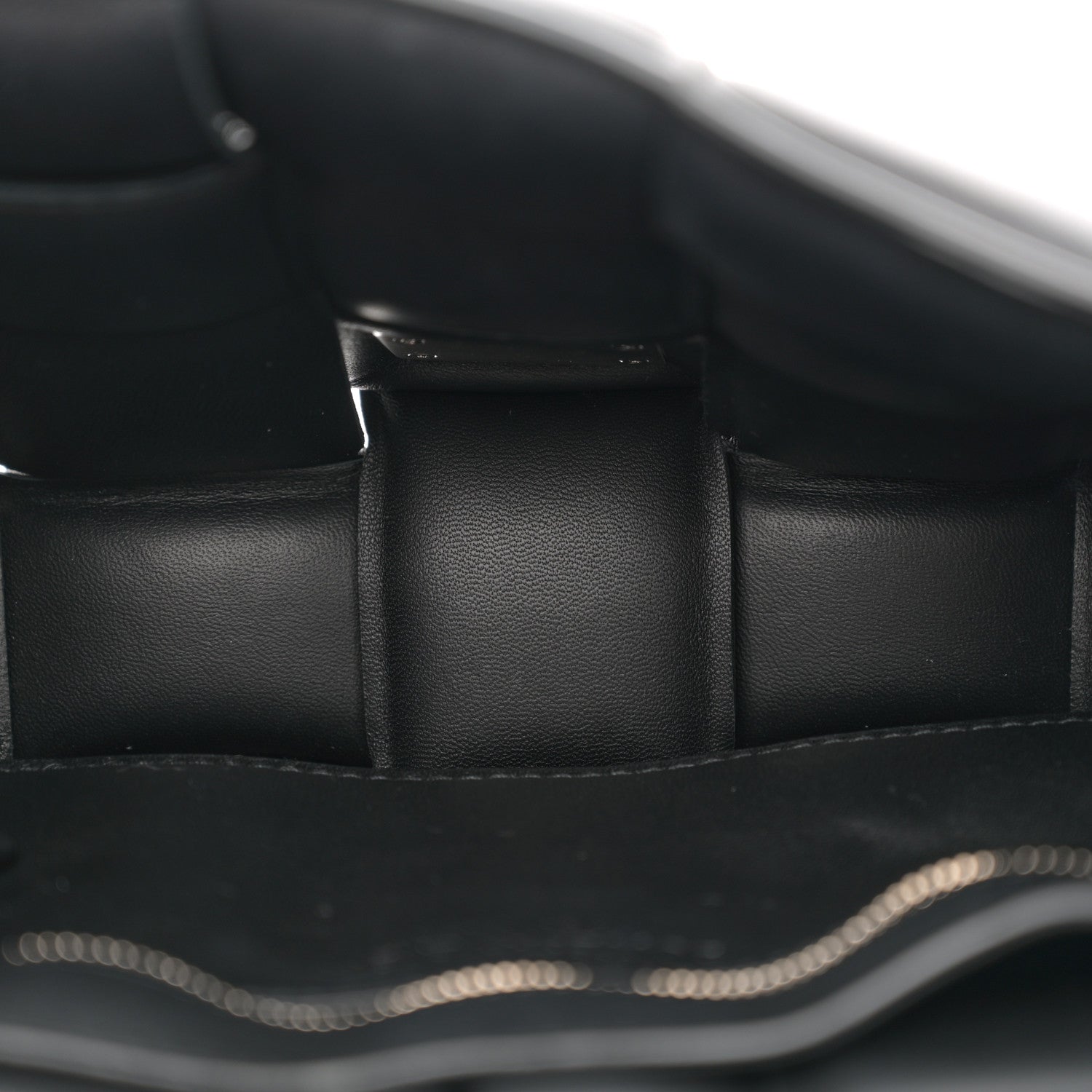 Bottega Veneta Nappa Maxi Intreccio Padded Cassette Crossbody Bag Black 5 of 12