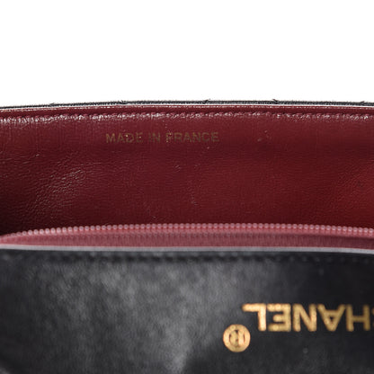 Chanel Lambskin Quilted Medium Single Flap Black 9 of 21