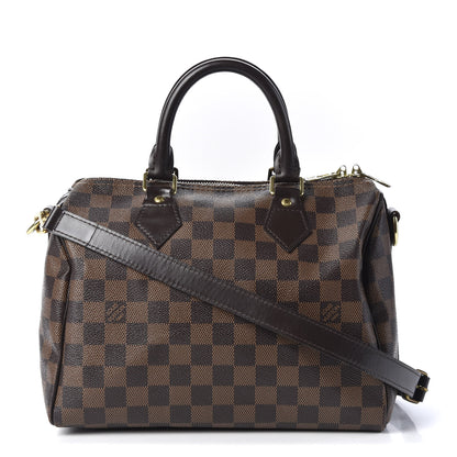 Louis Vuitton Damier Ebene Speedy Bandouliere 25 1 of 8