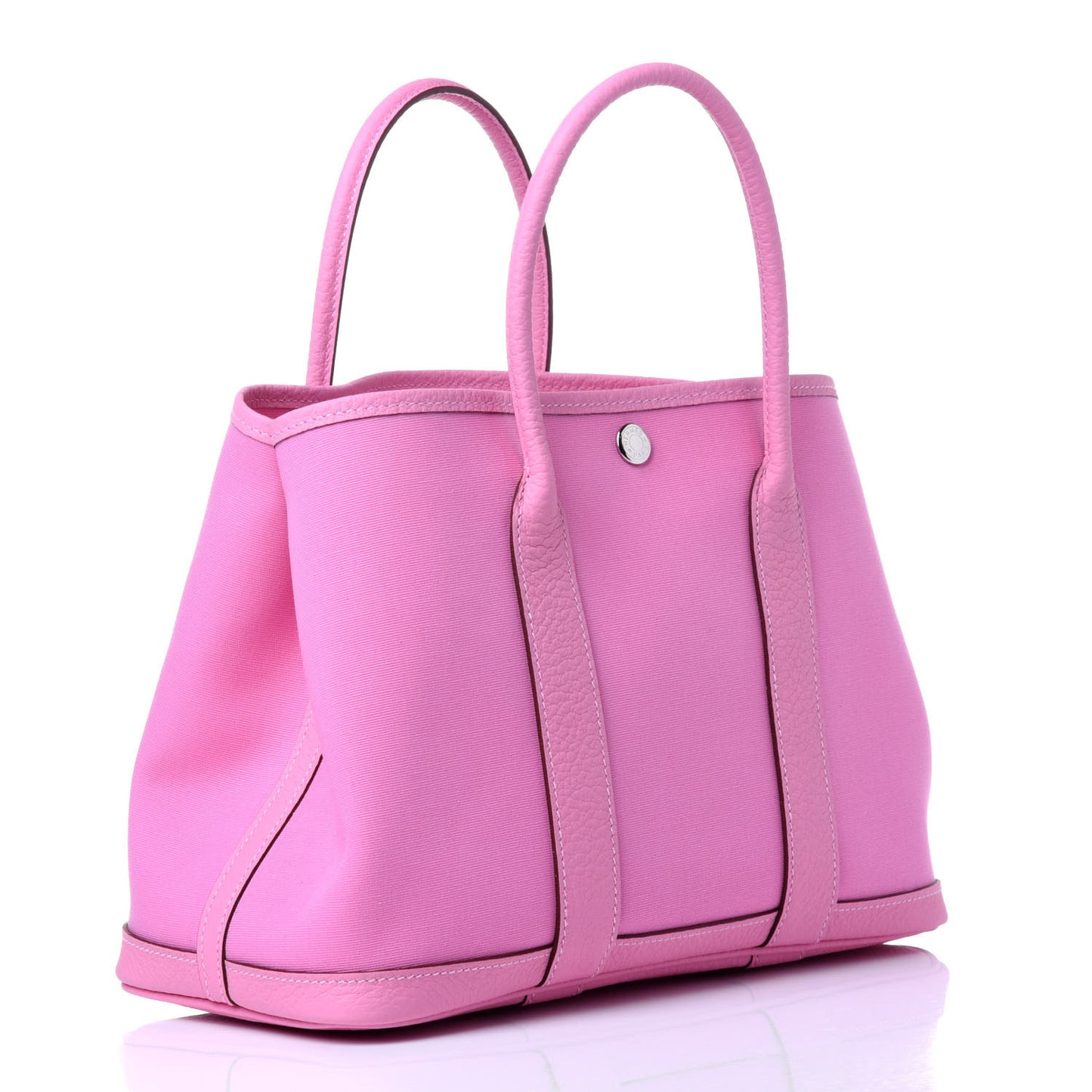 Toile Officier Vache Country Garden Party Tote 30 Pink