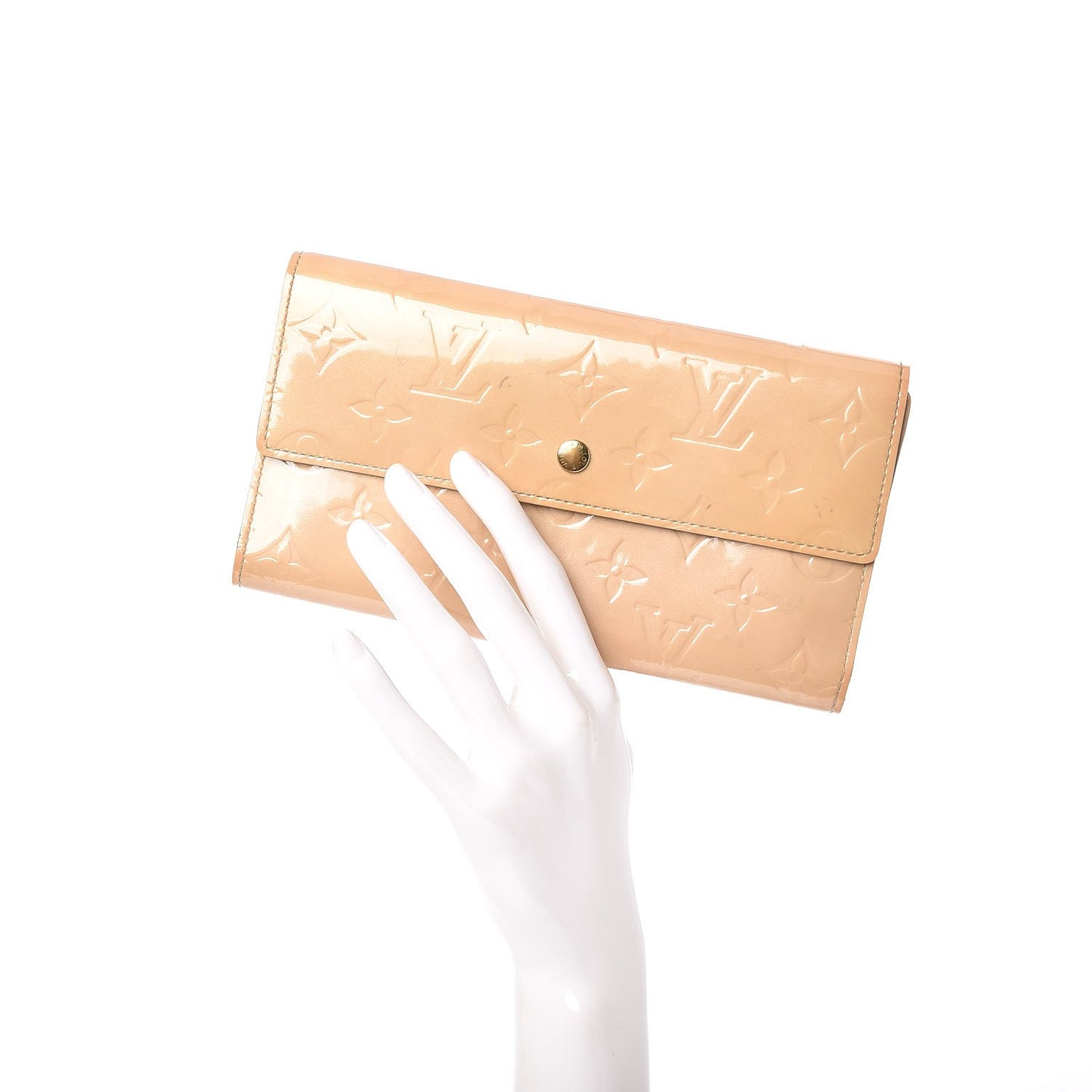 Vernis Porte Tresor International Wallet Beige