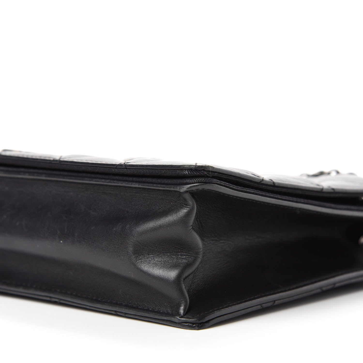 Chanel Calfskin Quilted Ballerine Flap Black 7 of 10