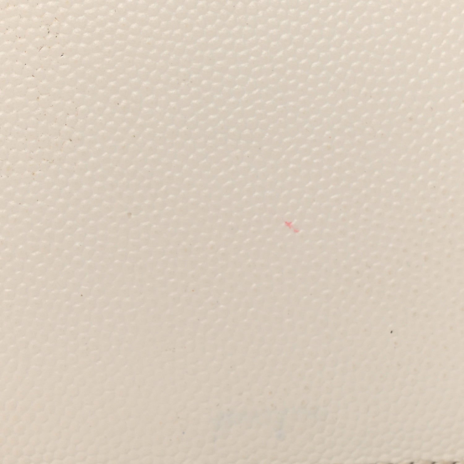 Saint Laurent Grained Calfskin 5 Fragments Zip Pouch Card Holder White 14 of 16