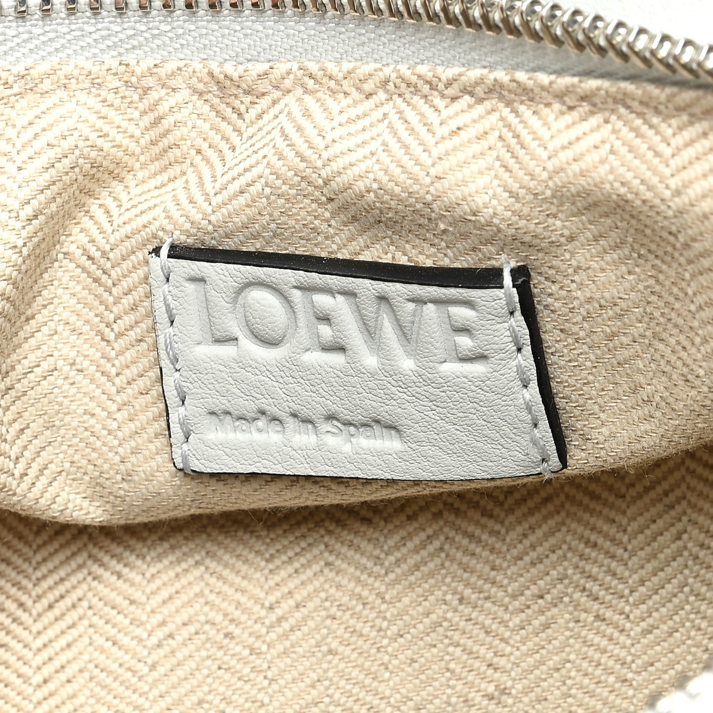 Calfskin Small Puzzle Bag Kaolin