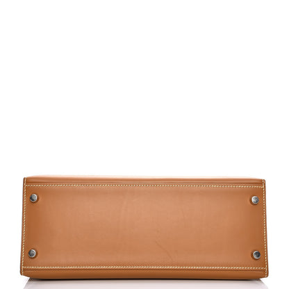 Hermes Chamonix Kelly Sellier 28 Natural 27 of 39